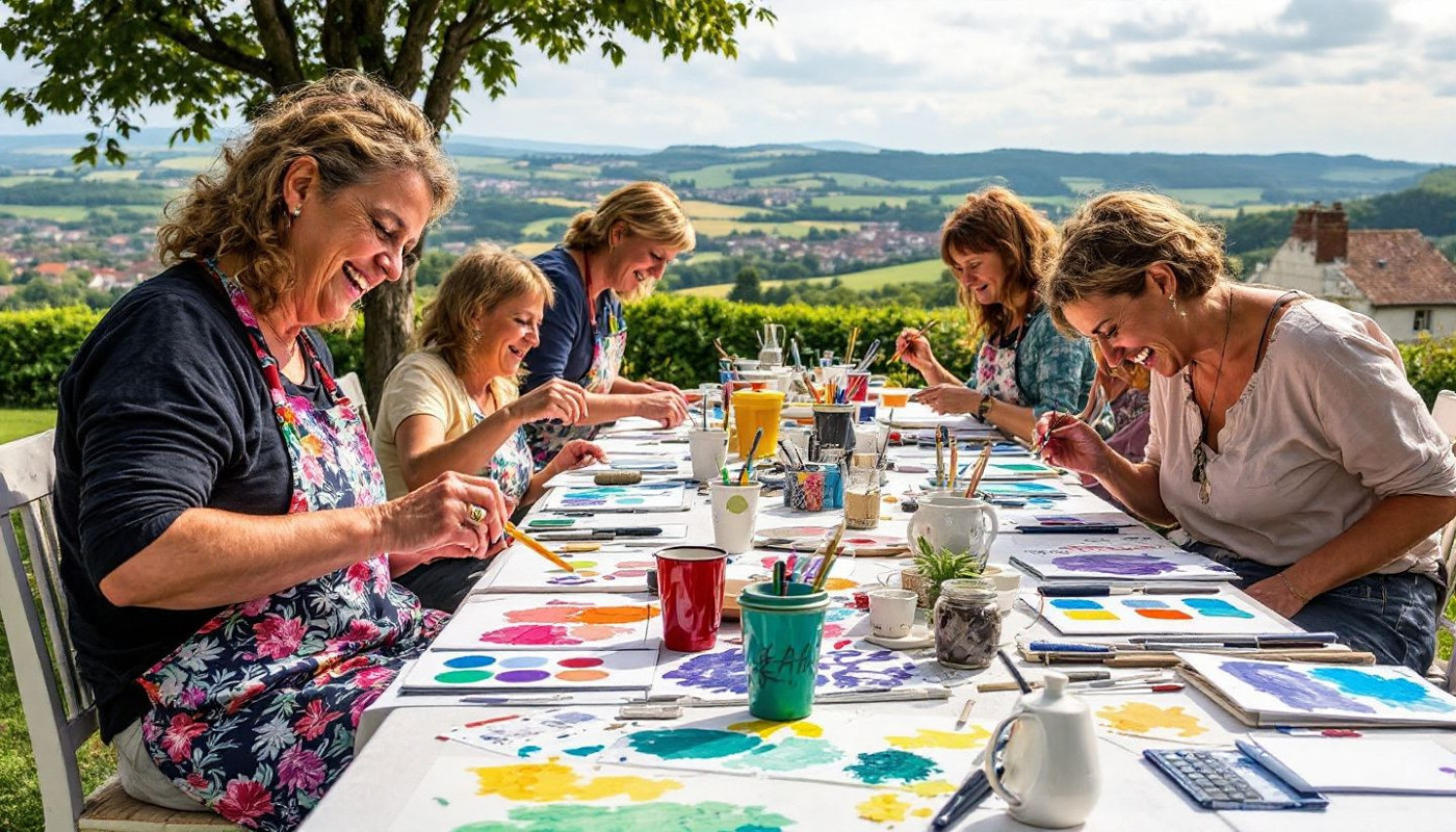 Week-ends créatifs ateliers et retraites artistiques à travers la France